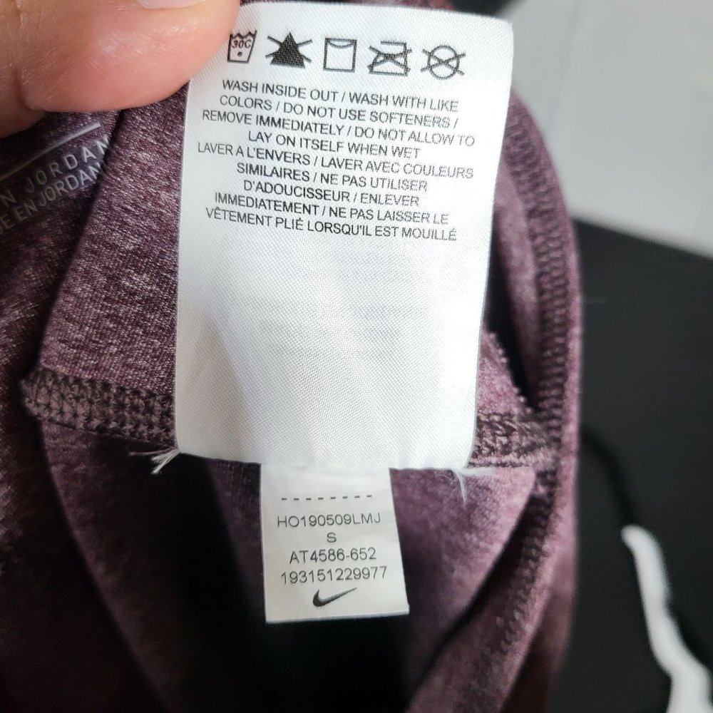 Nike Women's Sculpt Maroon Dri Fit Activewear Leggings Size Small - Picture 10 of 12